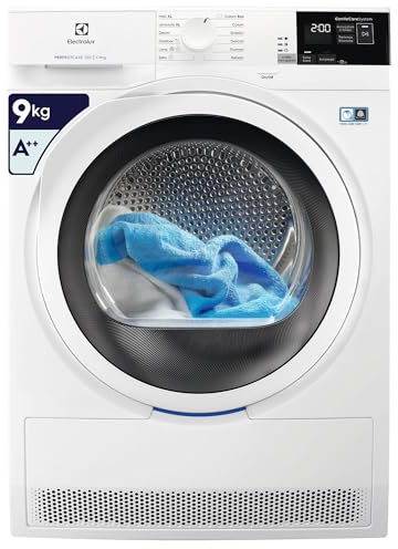 Electrolux PerfectCare 700 Asciugatrice 9 Kg, EW7H492Y, Classe A++, Tecnologia GentleCare System, Pompa di Calore, 850x596x638 mm, Bianco
