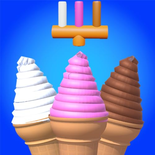 Ice Cream INC - ASMR and DIY Games - Cone Maker Satisfying Game