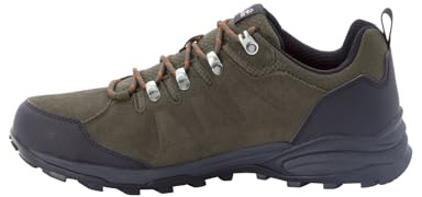 Jack Wolfskin Men's Refugio Texapore Low M Walking Shoe, Khaki Phantom, 12 UK