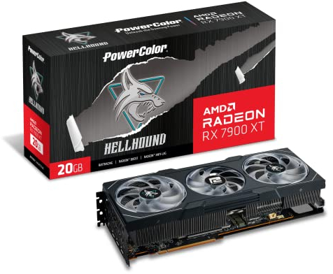 PowerColor Hellhound AMD Radeon RX 7900 XT 20G-L/OC 20GB GDDR6
