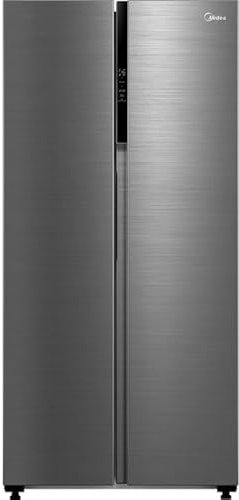 Midea American Fridge Freezer - Stainless Steel - E Rated