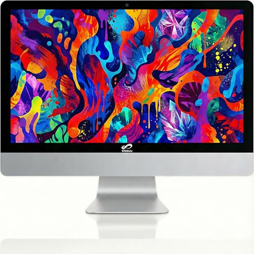 STGSivir PC All in One, Display da 24 FHD, Core i7 fino a 4.0 GHz • 16GB RAM • 1TB SSD • WiFi • Bluetooth • Windows 11 Pro • Bianco