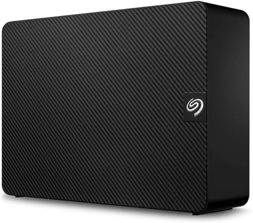 Seagate Expansion Desktop STKR8000400 - Disco Duro Externo de 8 TB (3,5, USB 3.0, PC y portátil, Incluye 2 años de Servicio de Rescate y Software de Copia de Seguridad)