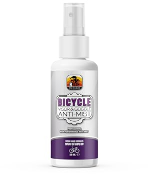 Ride Guard - Anti Mist Spray for Bike Goggles, Glasses and Visors | Premium Anti-Fog Treatment - 50ml