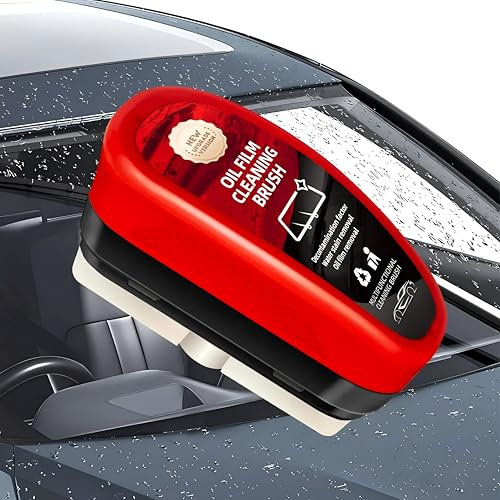 Einesin Automotive 120ml Oil Film Cleaning Brush, Car Windscreen Cleaner, Glass Coating for Windshield, Prevents Rain and Fog Cleaning Glass Brush,Improves Clarity and Visibility (1 PCS)