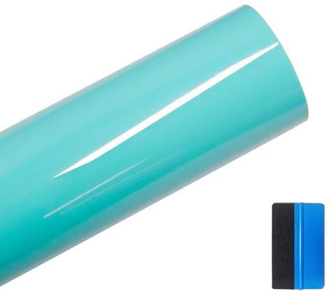 NewL PET Ultra Gloss Car Vinyl Wrap Lake Blue 50cmx150cm