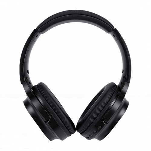 Jiawu Cuffie da Studio, Driver da 40 Mm Bluetooth 5.4, Padiglioni Auricolari Rotanti a 90°, Cuffie per DJ, Over-ear con Jack da 3,5 Mm e 6,35 per PC, Computer, DJ, Chitarra, Laptop