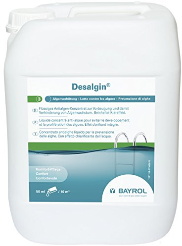 Bayrol desalgin 10 L Alghe prevenzione alghe protezione Pool Cura 1141114