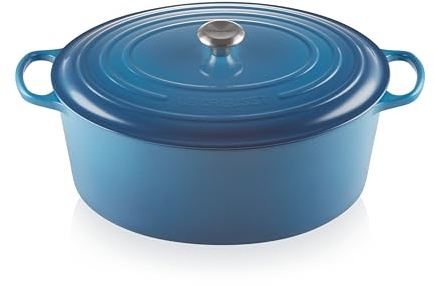 Le Creuset Forno Olandese Ovale Firma In Ghisa Smaltata, 15.5 qt., Marsiglia