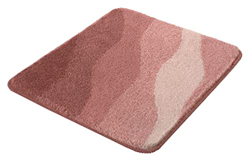 Kleine Wolke Badteppich Malena, Farbe: Hellrosa, Material: 100 % Polyacryl, Größe: 50x 60 cm