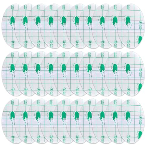 Nizirioo 200 Stück Unsichtbare Blasenpflaster Ferse, Fersenpflaster, Blasenpflaster Wandern, Fersenschutz für Blasen, Laufen, Wandern, Spazierengehen, 6.8 cm x 4.3 cm, 200 Stück
