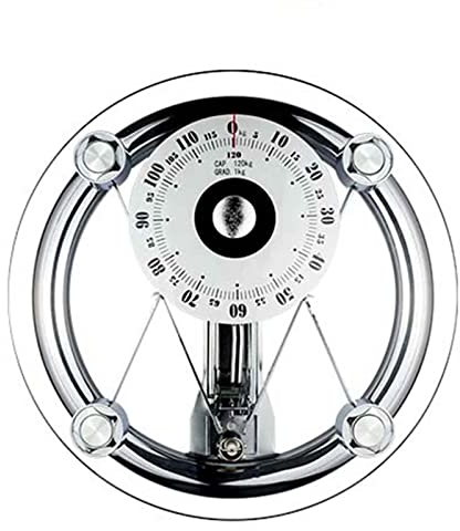 OUSIKA Personenwaage, mechanische Personenwaage, zuverlässiges Wiegen, analoges Zifferblatt for einfaches Ablesen, for Zuhause, Schule, Krankenhaus, Fitnessstudio, Badezimmer im Schönheitssalon Waagen