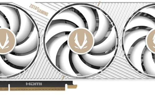 ZOTAC Gaming GeForce RTX 5070 AMP White Edition 12GB GDDR7 Reflex 2 RTX AI DLSS4