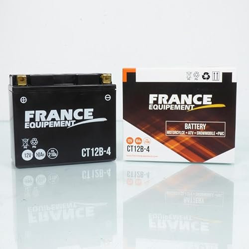 Batterie SLA France Equipement compatible avec Moto Ducati 748 Monoposto 2001 à 2002 YT12B-4 / 12V 11Ah