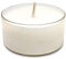 Hyoola Velas de Té Naturales - Paquete de 8 Velas de Té Cera Natural 100% - Sin Parafina y Sin Perfume - Maxi Velas de Larga Duración 10 h - Hechas en Europa