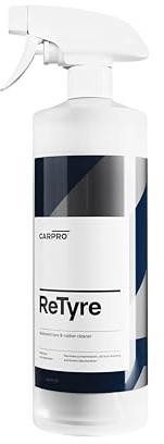 CarPro ReTyre Nettoyant pour pneus et caoutchouc avec mousse parfaite 1 l