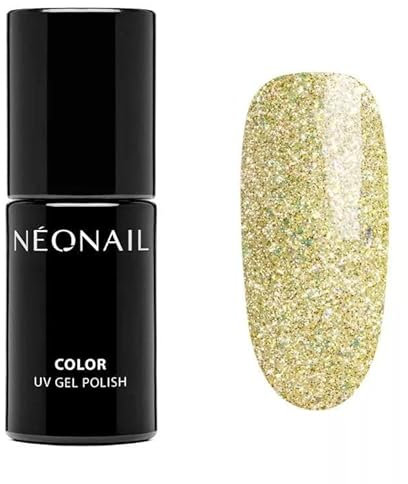 NEONAIL UV Nagellack 7,2 ml Gelb Crazy Idea NEONAIL Farben UV Lack Gel Glitzer Nägel Nageldesign Shellack