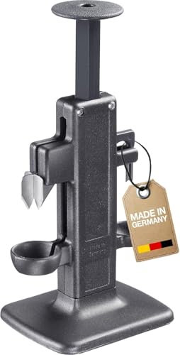 Westmark Kirsch & Pflaumenentsteiner Steinex Combi – Entkerner für Kirschen, Pflaumen & Aprikosen – Innovative Einmachhilfe – Anthrazit