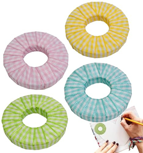 Pesos de corte de tela – Soporte de tela de metal, herramientas de costura, accesorios de costura pesados, 4 piezas para sastre, manualidades de papel, patrones de corte, mesa de dibujo, proyectos de
