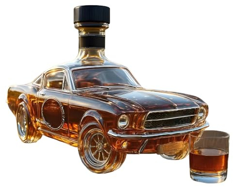 Carafe à whisky en forme de voiture en verre borosilicate