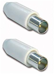 SIP SPINOTTO TV MASCHIO PZ. 2 CONNETTORE ANTENNA