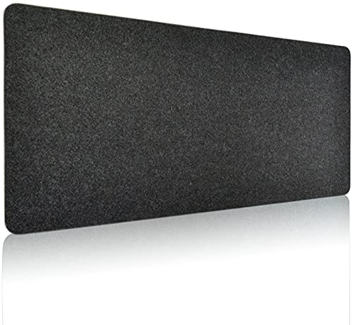 DAWNTREES Large Felt Desk Mat, 40''x16'' Non-Slip Full Keyboard and Mouse Pad, Office Computer Desk Mat for Desktop,100X40cm Felt Desktop Mat for Desk Pad Protector
