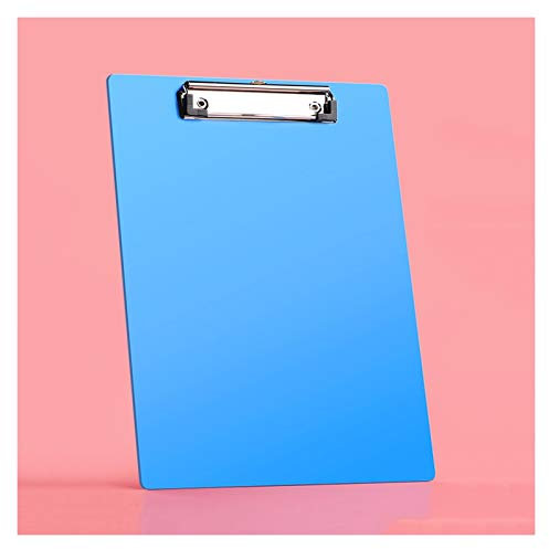 Liudan Planchettes à Pince Dossier Paper A4 avec Forte Pince en métal Presse-papiers Plastiques Menu Board Attelint pour Restaurant de Bureau à Domicile (Paquet 10/20) Porte Document