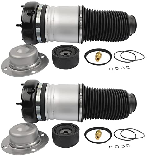 Bisenya 2 pezzi Sospensione pneumatica con puntone a sospensione Di fronte 4F0616039 4F0616040 compatibile con A6 C6 A.v a n.t Anteriore Sinistro Destro