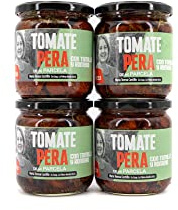 Tomate Pera Con Tomillo y Romero en AOVE(4 Pack),Origen Andalucía (Costa Tropical), Comprar Conservas, Hechas Con Productos Frescos De La Huerta, Producto de Cooperativa Granada La Palma
