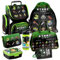 Minecraft Games Play Pixel 7 Teile Set Tornister Ranzen Schulranzen Tasche Federmappe mit Sticker-von-Kids4shop Schulrucksack