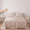 DUJUIKE Couvre-lit imperméable, Drap de lit imperméable, protège-Matelas, Housse de canapé pour Chien, Chat, Enfants, pour lit Queen Size (Chameau, Queen 200 * 230cm)