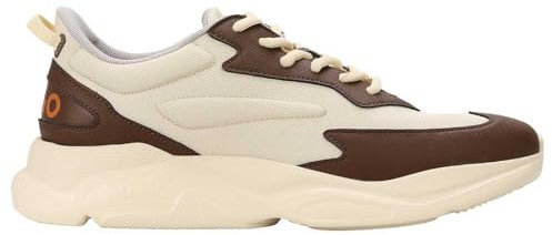 HUGO Herren Leon_Runn_cvpu Running, Open White, 43 EU