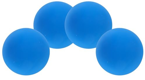 BESTOMZ Palline da Racquetball in Gomma Rimbalzante Set da 4 Palline da Allenamento Professionali Hollow per Squash e Racquetball Principianti