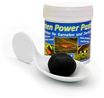 Futterpaste: Green Power Paste - Futter für Garnelen und Zierfische, 70g