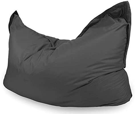 Beautiful Beanbags - Big Brother X-L Funky Bean Bags - Great for Indoor & Outdoor Use, Grey