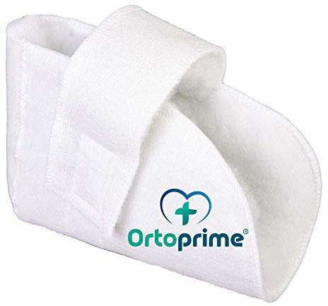 OrtoPrime Patuco Antiescaras Ortopédico - Cojín Antiescaras Pies Codos - Protector de Cama y Silla de Ruedas - Talonera Antiescaras Ortopédica colchón Antiescaras - Protector Talón PIE DERECHO