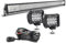 AUXTINGS LED Zusatzscheinwerfer Scheinwerfer mit 3 Reihen 106 cm 540W LED Nebelscheinwerfer + 10cm led arbeitsscheinwerfer für Geländewagen ATV AWD SUV 4x4 Pickup, 12V 24V wasserdicht