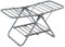 SONGMICS Wäscheständer klein, Faltbare Standtrockner mit 2 Flügeln, platzsparend, Metall, für kleine Kleidungsstücke, Handtücher, Badezimmer, Balkon, 44 x 101 x 54 cm, Taubengrau LLR504G01