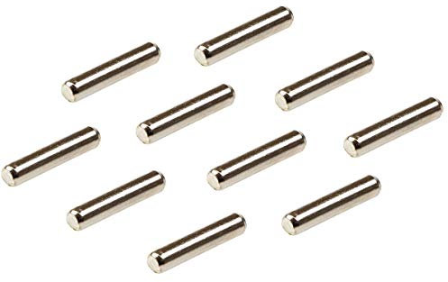 Gedotec Fachbodenträger-Stift Holz-Boden Regalbodenträger Ø 5 mm Regalstütze für Möbel - FIX WOOD | Befestigung für Fachböden | Regalbodenträger Stahl vernickelt | 50 Stück - Regalstift zum Einstecken