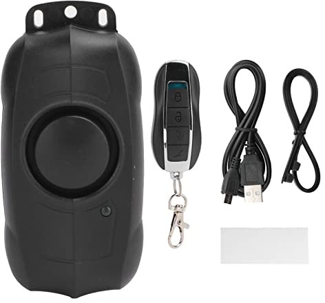 Motorrad-Diebstahlalarm, LY-C1 150 DB Wasserdichter Kabelloser Fahrradalarm, Vibration, Motorrad-Fahrradalarm mit Fernbedienung für den Heimgebrauch von Fahrrädern,