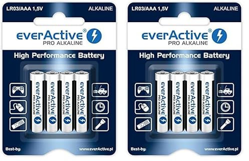 BATERIE everActive Pro LR03 (AAA) ALKALAINE (Paquete de 2)