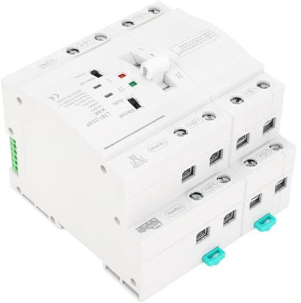 Interruptor de de Doble Potencia, Conmutación Rápida Interruptor de Transferencia Automática 40A para el Cuadro de Distribución PZ30