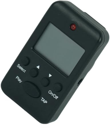 ECVGHD LCD digital metronom mini elektronisk metronom digital takttempos för gitarr