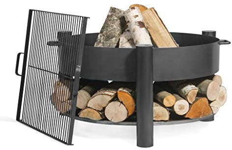 Feuerschale Ø70cm, incl. Grillrost, 45cm Höhe