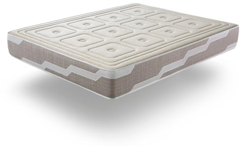 DORMISSIMO Matelas en Mousse Natura Organic 90X190 Hauteur 25 cm