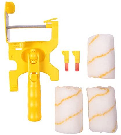 Wresetly Lot de 6 pinceaux portables pour bordure de peinture - Pour murs et plafonds