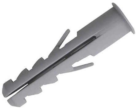 Kippen 9031D1 - Confezione da 50 Tasselli in Nylon con Bordo. Misura 10x40 mm.