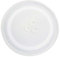 GC GLOBALCOMMERCE Plat en verre universel pivotant de 24,5 cm pour four à micro-ondes avec 3 fixations, PLA245