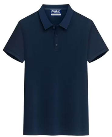 Fabrik Big & Tall Men's Polo Shirts – Plus Size Short Sleeve Cotton Blend Polo Tops, Comfortable Casual Workwear Polo Shirts, XXL, 3XL, 4XL, 5XL, 6XL, 7XL & 8XL