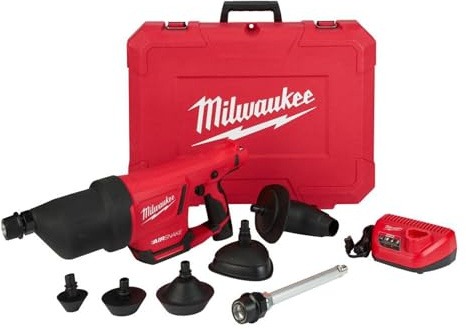 Milwaukee 2572A-21 M12 AIRSNAKE Drain Cleaning Air Gun Kit